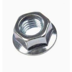 Nut with flange m6